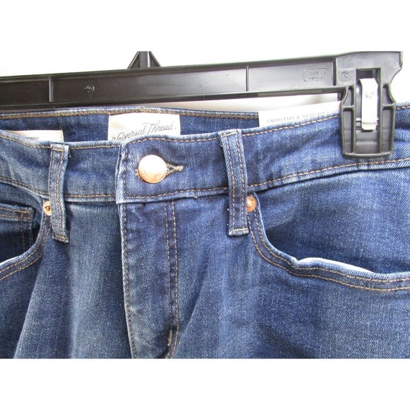Women's Mid-Rise Curvy Fit Skinny Jeans - Universal Thread Medium Wash 6/28L - Picture 3 of 7